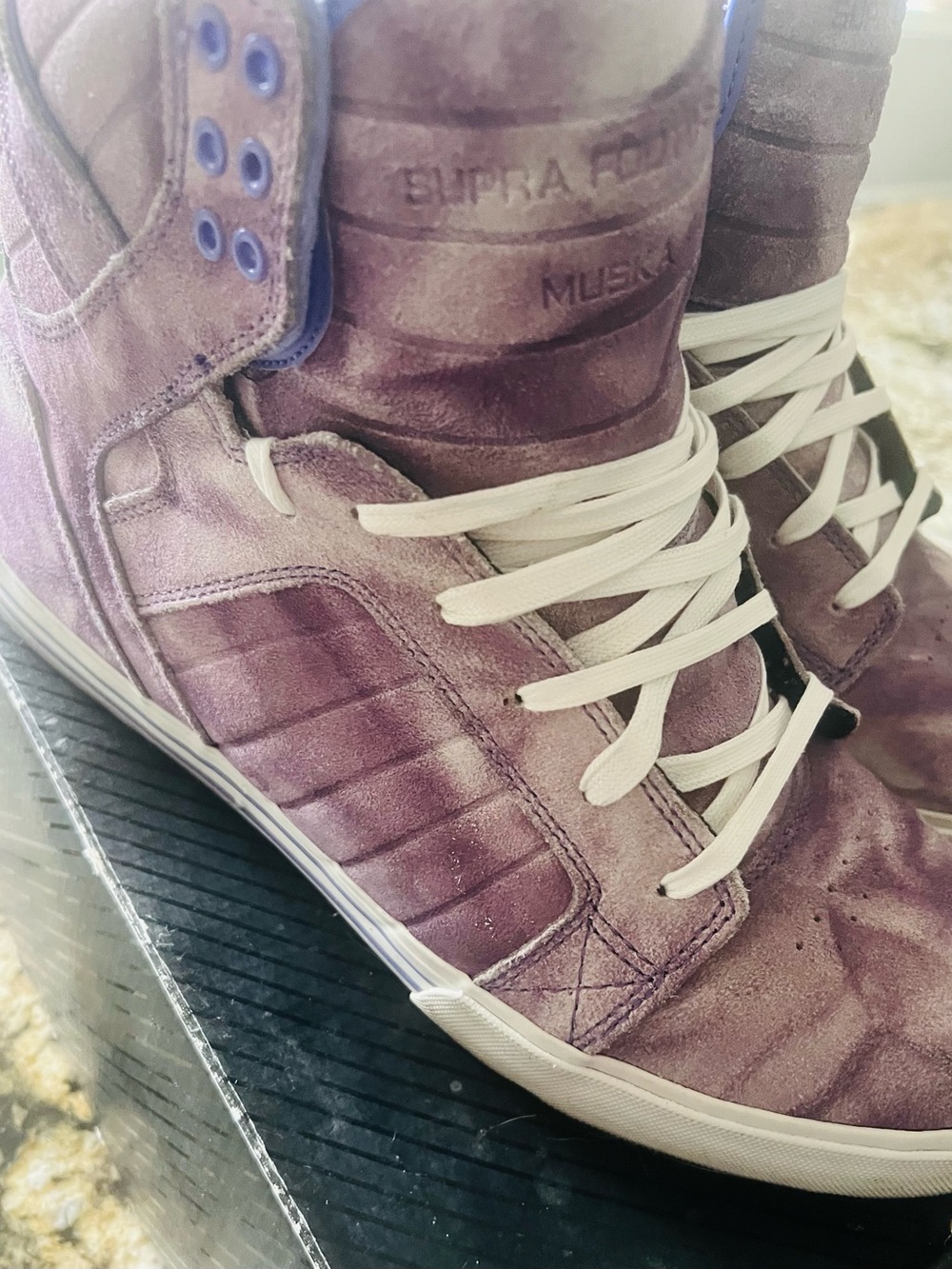 Supra Skytop Chad Muska Pro Purple Tie Dye (Limited) US Size 11 w/box RARE